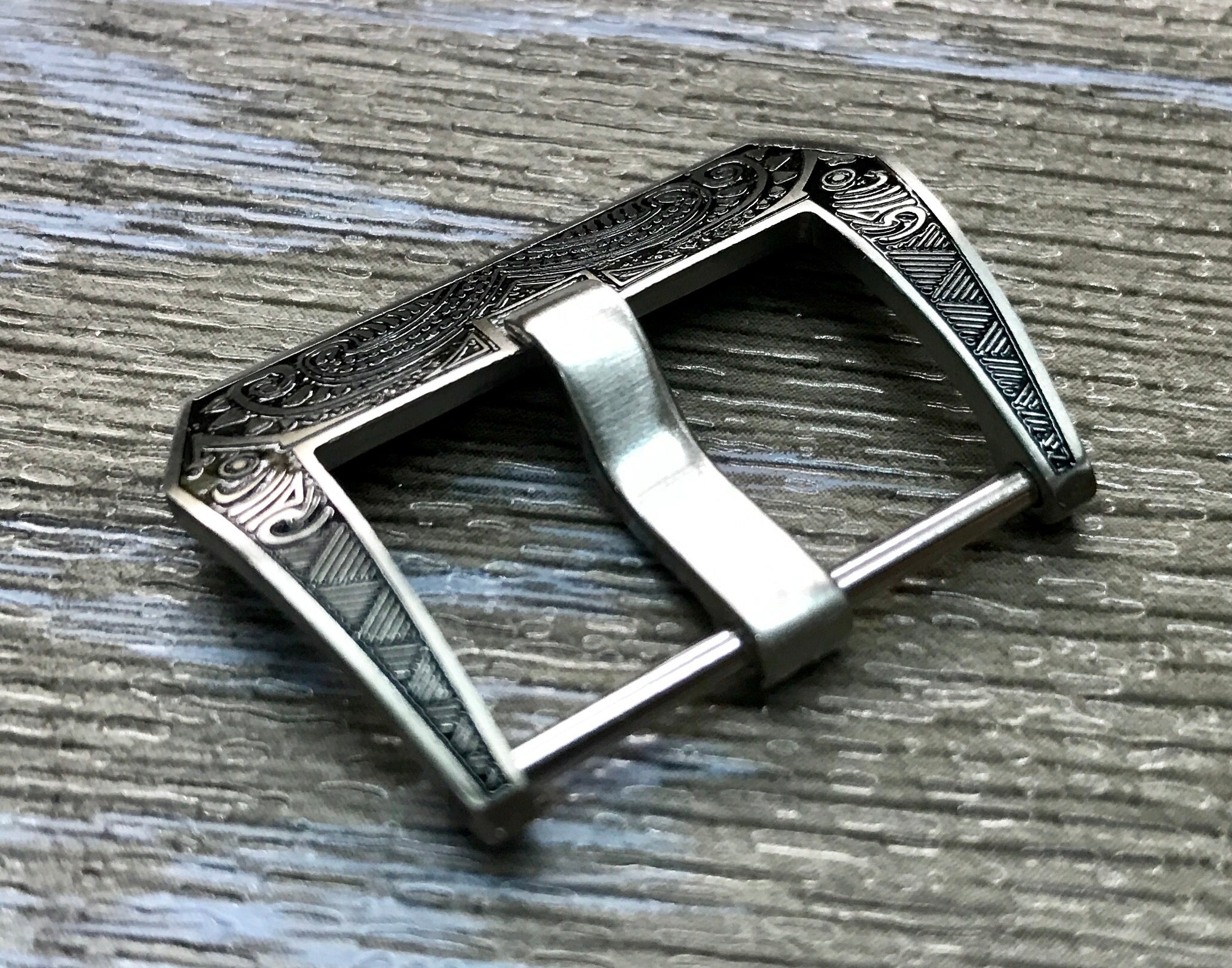 Stainless Steel Watch Buckle for Leather Watch Straps, Watch Band and Wristwatch Band replacement, Watch Buckle size 18mm 20mm 22mm 24mm 26mm