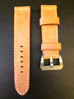 Panerai Watch Strap, Leather Watch Strap, Watch Band 24mm, Louis Vuitton Bag Materials - eternitizzz-straps-and-accessories