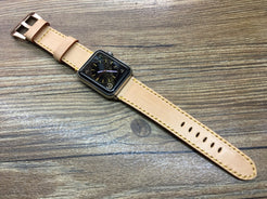 Handmade Apple Watch Band, Stylish iWatch Band, Mens Leather Watch Straps, High Quality Samsung Galaxy Smart Watch Band