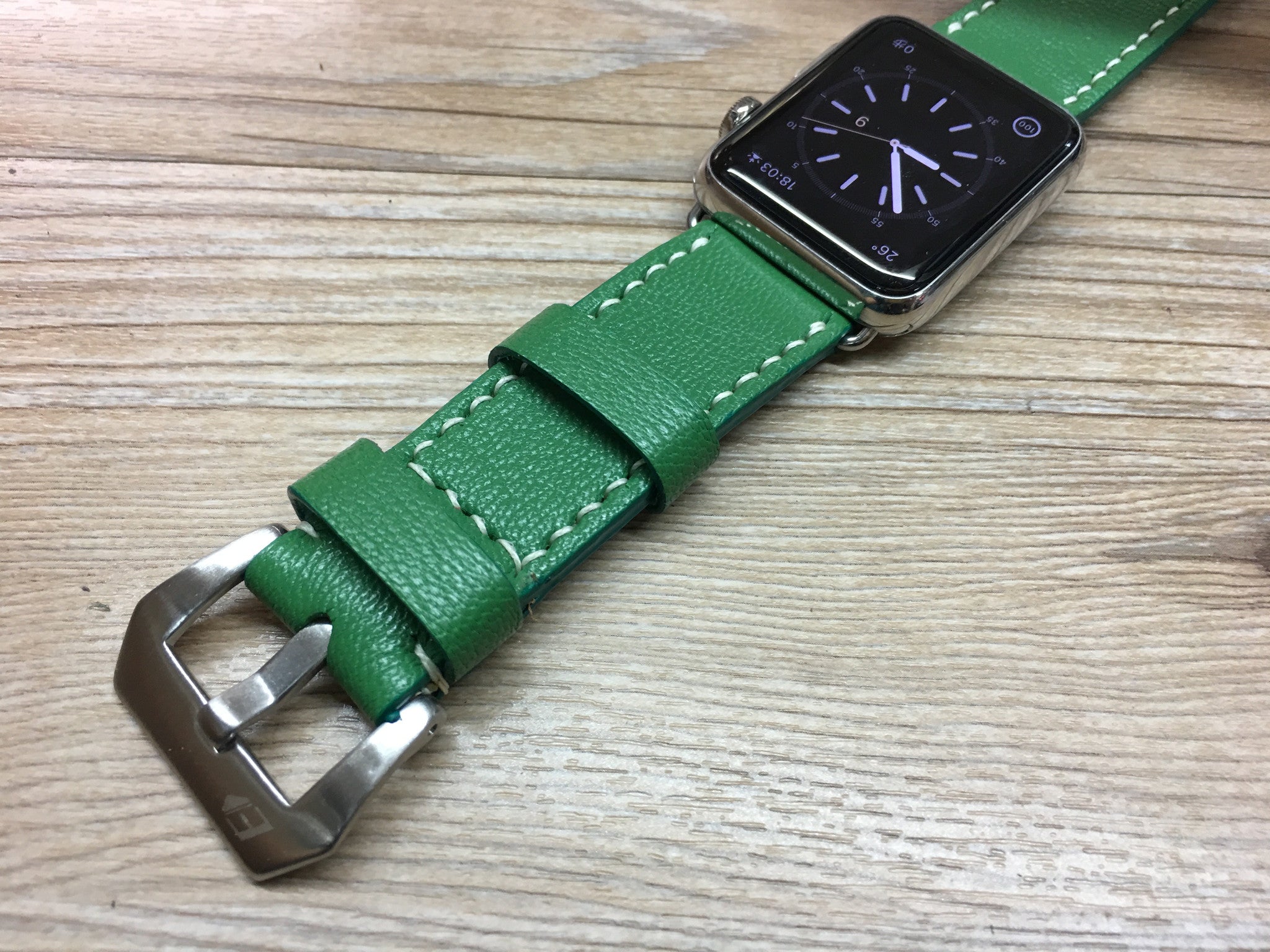 Apple Watch Band, Apple watch 38mm 40mm 42mm 44mm Series 1 2 3 4 Bambou Leather Watch band FREE SHIPPING - eternitizzz-straps-and-accessories