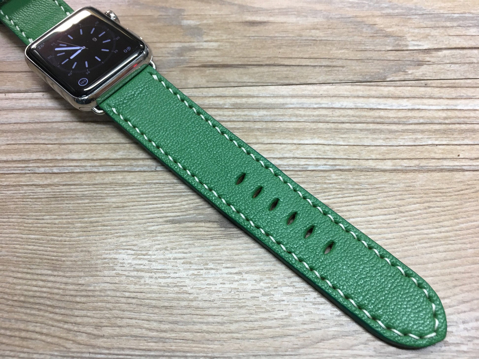 Apple Watch Band, Apple watch 38mm 40mm 42mm 44mm Series 1 2 3 4 Bambou Leather Watch band FREE SHIPPING - eternitizzz-straps-and-accessories