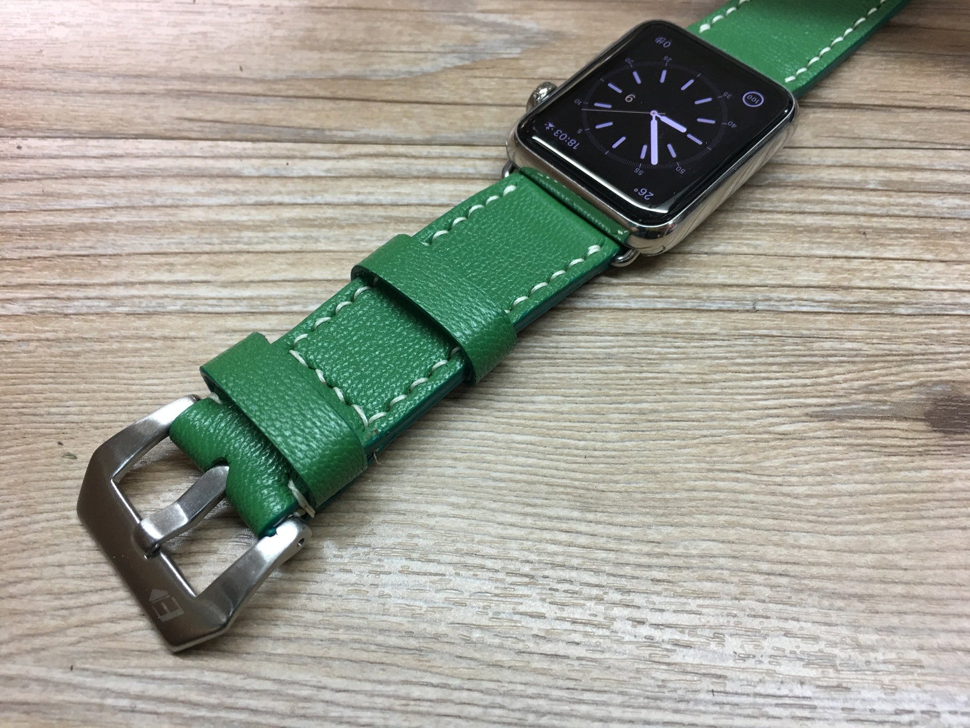 Apple Watch Band, Apple watch 38mm 40mm 42mm 44mm Series 1 2 3 4 Bambou Leather Watch band FREE SHIPPING - eternitizzz-straps-and-accessories