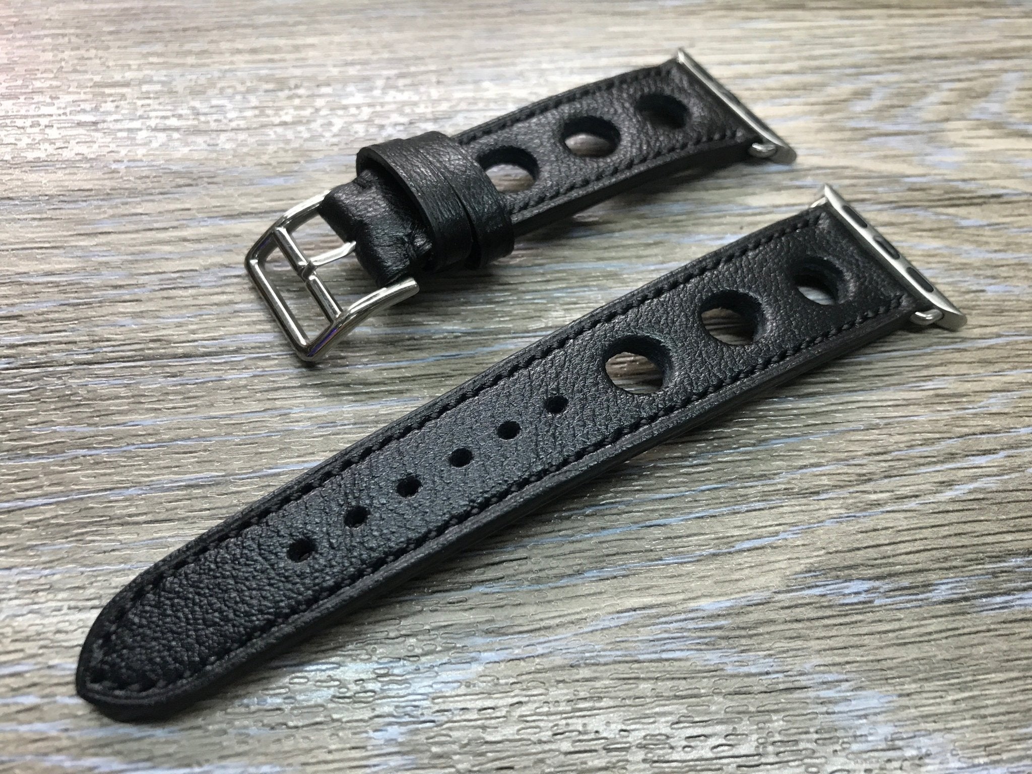 Apple Watch Band, Apple Watch 38mm, Single Tour Rallye, Leather Watch Band, Apple Watch Strap, FREE SHIPPING, iwatch 38mm, Apple Watch 42mm - eternitizzz-straps-and-accessories