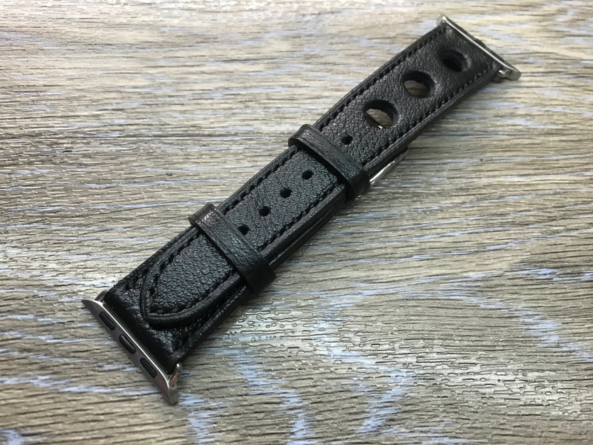 Apple Watch Band, Apple Watch 38mm, Single Tour Rallye, Leather Watch Band, Apple Watch Strap, FREE SHIPPING, iwatch 38mm, Apple Watch 42mm - eternitizzz-straps-and-accessories