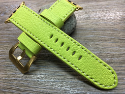 Apple Watch Band, Apple Watch Strap, Apple watch 38mm, 42mm, Lime Epson watch band, iwatch - eternitizzz-straps-and-accessories