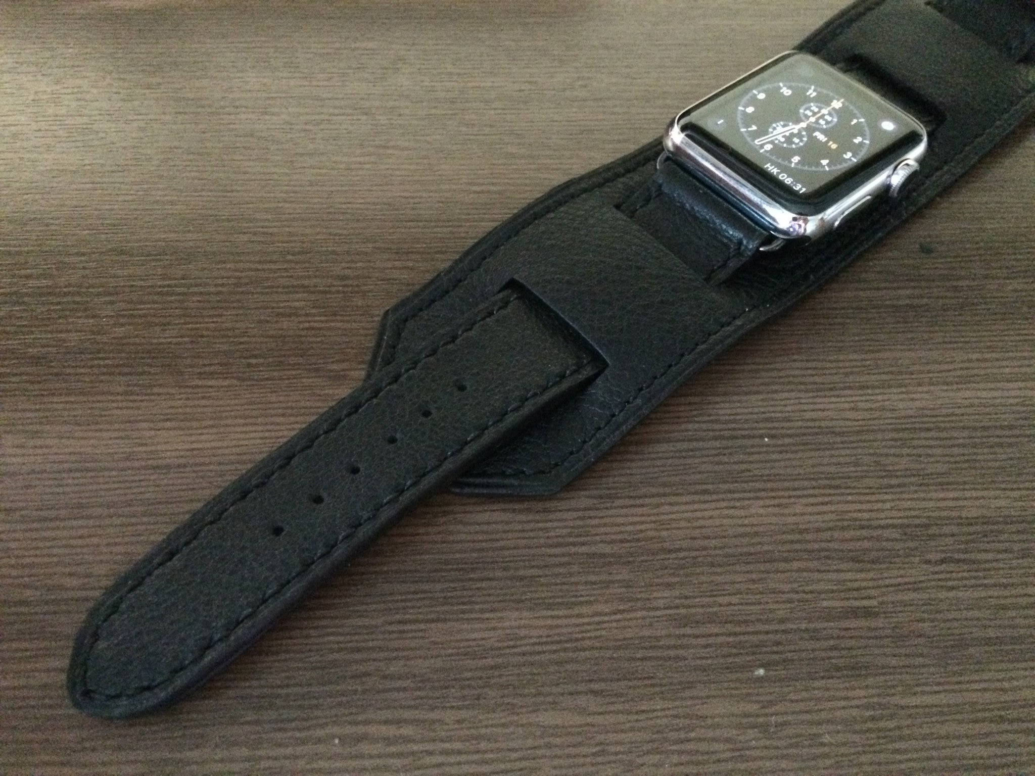 Apple Watch Band, Apple Watch 44mm 42mm Strap, Hermes Cuff Watch Band for Series 1 2 3 4 - eternitizzz-straps-and-accessories