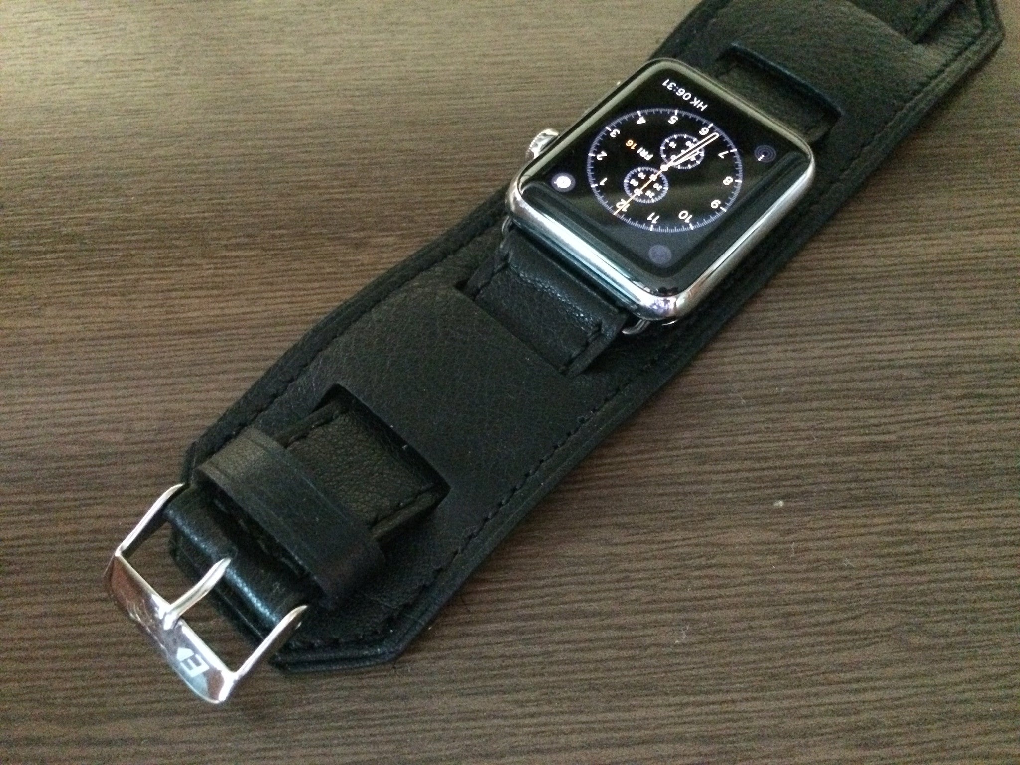 Apple Watch Band, Apple Watch 44mm 42mm Strap, Hermes Cuff Watch Band for Series 1 2 3 4 - eternitizzz-straps-and-accessories