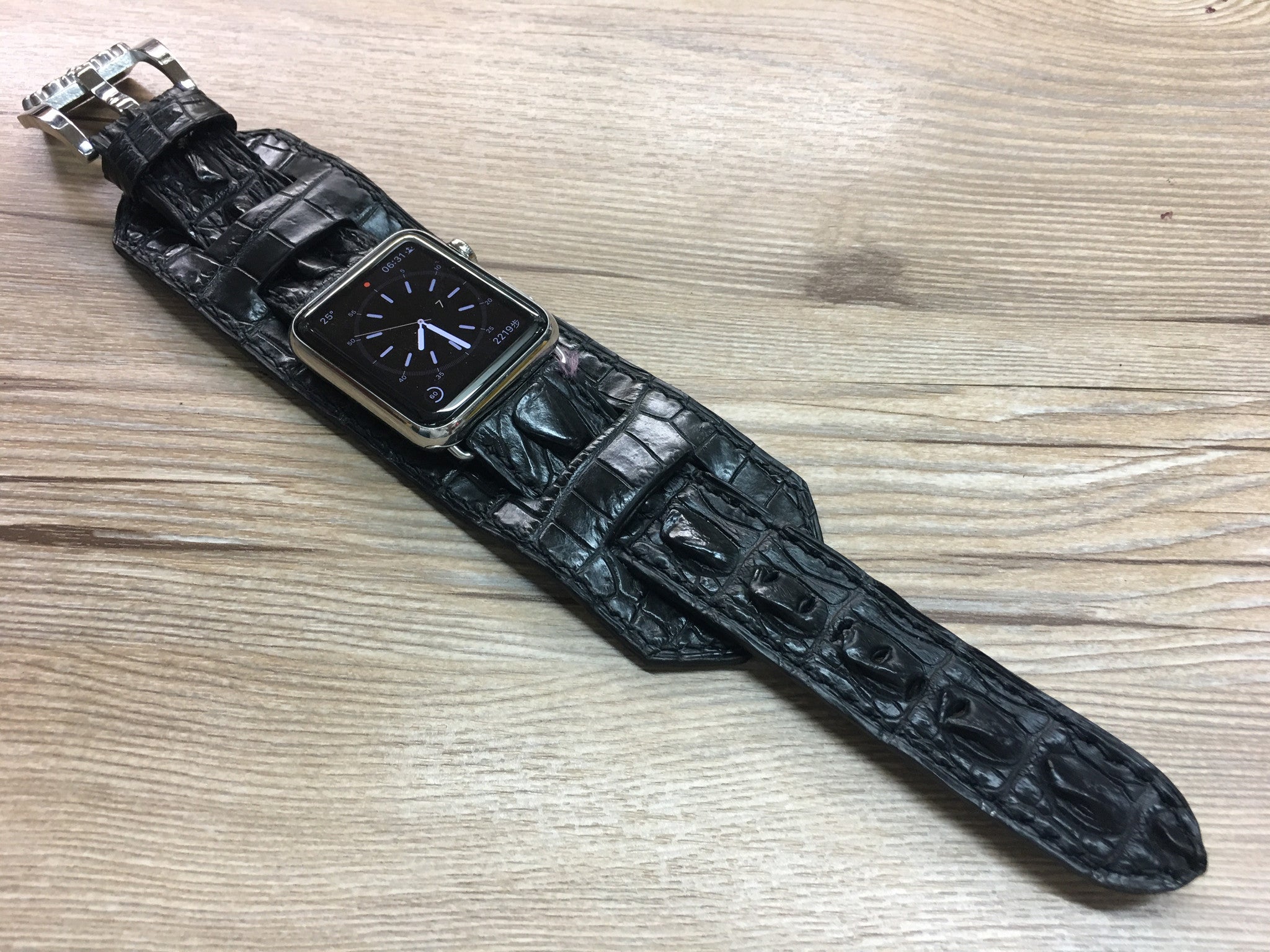 Apple Watch 44mm 42mm Apple Watch Band Alligator Apple Watch Strap