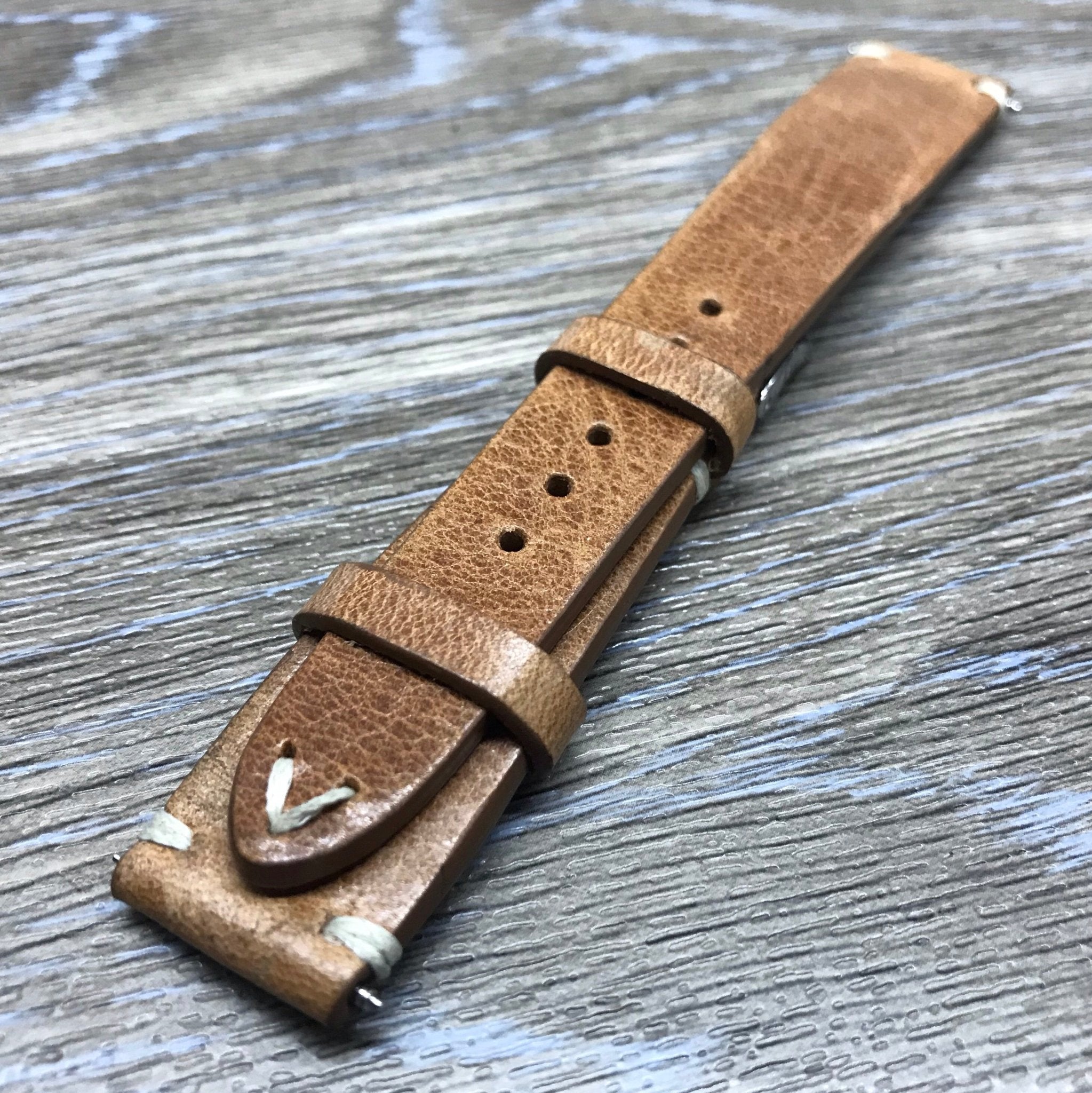 Genuine Leather Watch Straps 19mm, Leather watch Straps, 20mm watch band straps, Light Brown watch strap - eternitizzz-straps-and-accessories