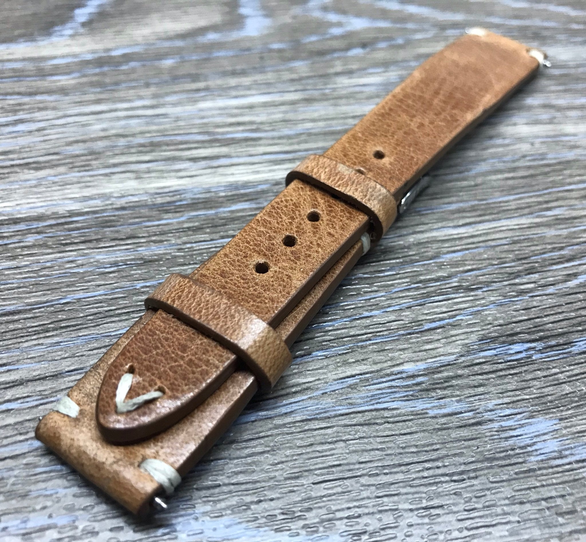 Genuine Leather Watch Straps 19mm, Leather watch Straps, 20mm watch band straps, Light Brown watch strap - eternitizzz-straps-and-accessories