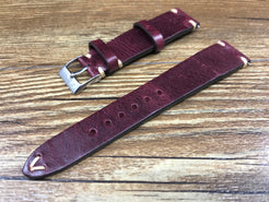 Rolex Watch Strap, Leather Watch Strap 19mm, 20mm, Brown Watch Band, Watch Strap Replacement, 18mm - eternitizzz-straps-and-accessories