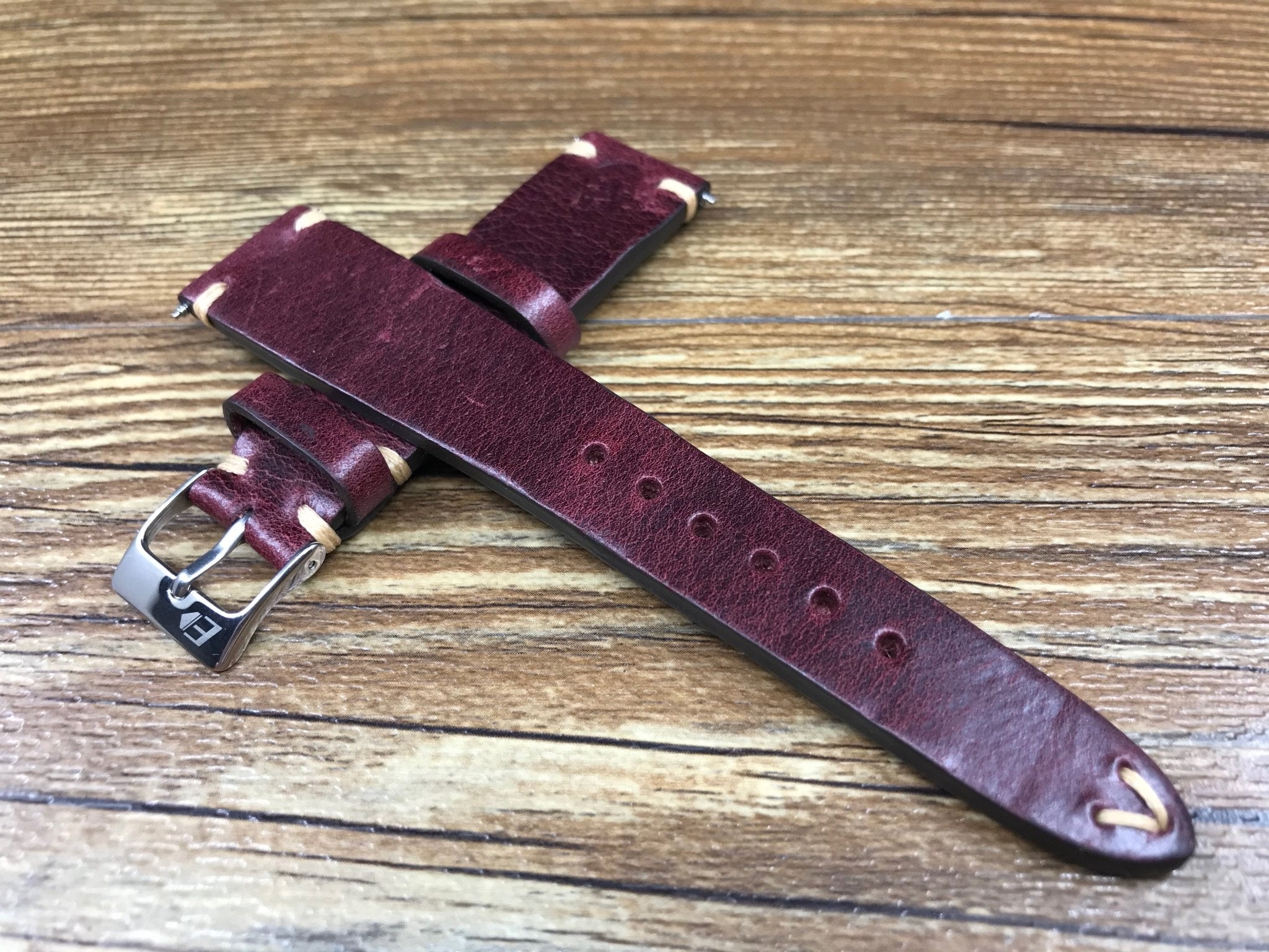 Rolex Watch Strap, Leather Watch Strap 19mm, 20mm, Brown Watch Band, Watch Strap Replacement, 18mm - eternitizzz-straps-and-accessories