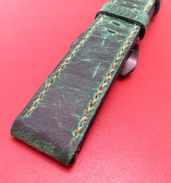 Special Material!!! Real Leather Strap for Panerai watches 24mm/22mm - eternitizzz-straps-and-accessories