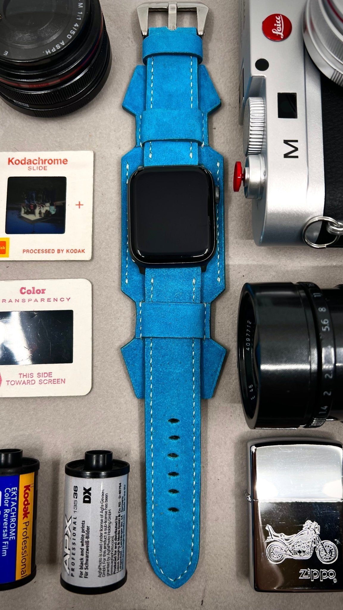 Turquoise Apple Watch Band luxury 45mm, Garmin Watch Band, iWatch Smartwatch band, Samsung Galaxy watch band